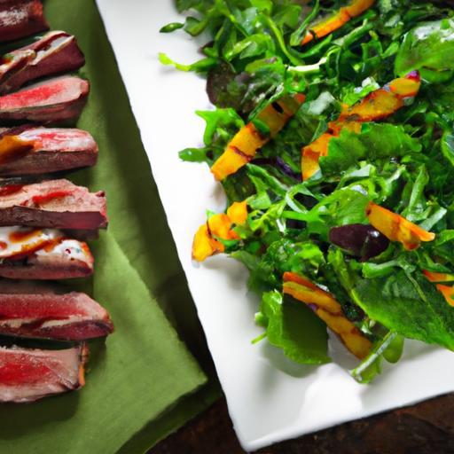 Savor the Perfect Steak and Arugula Salad Harmony