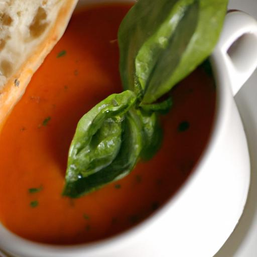 Savor the Flavors: Homemade Tomato Basil Soup Recipe
