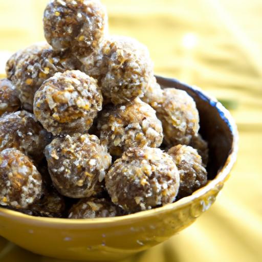energize Naturally: Homemade Protein Balls with Dates & Nuts