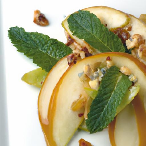 Crisp Pear & Tangy Gorgonzola: A Perfect Salad Duo