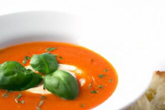 Velvety Creamy Tomato Basil Soup: Comfort in a Bowl