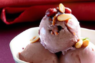 Red Bean Ice Cream: Sweet Tradition Meets Creamy Delight