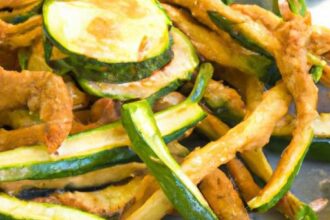 Crispy Low-Cal Air Fryer Zucchini Fries: Healthy & Tasty