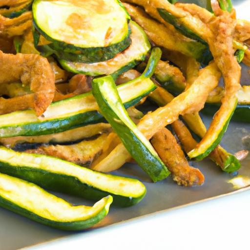Crispy Low-Cal Air Fryer Zucchini Fries: Healthy & Tasty