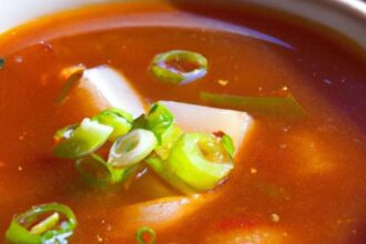 Savor the Zesty Harmony of Classic Hot and Sour Soup