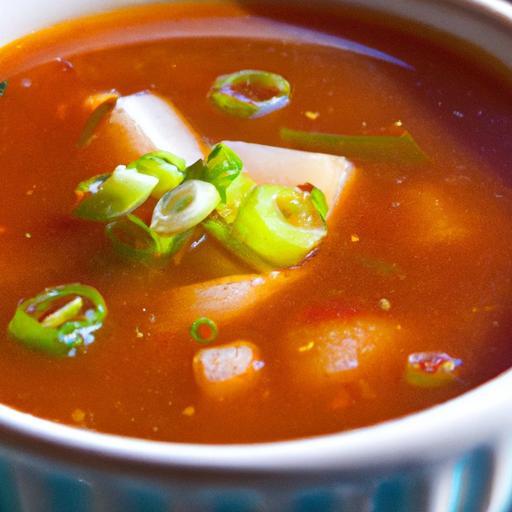 Savor the Zesty Harmony of Classic Hot and Sour Soup