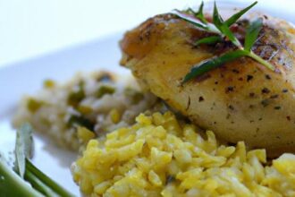 Savor the Flavors: Mediterranean Chicken with Orzo Delight