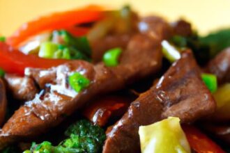 Sizzling Beef Stir-Fry: Vibrant Veggies in Every Bite