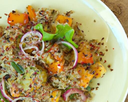 Colorful Quinoa Salad with Roasted Veggies: A Nutritious Delight