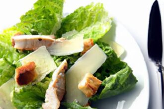 Elevate Lunch: The Perfect Caesar Salad with Grilled Chicken