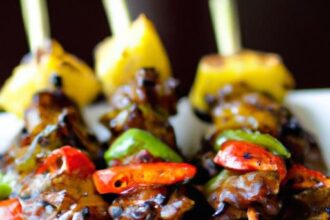 Sizzling Satay: The Art of Grilled Chicken & Beef Skewers