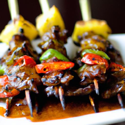 Sizzling Satay: The Art of Grilled Chicken & Beef Skewers