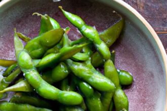Edamame Beans with Sea Salt: A Nutritious Snack Reinvented