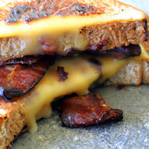 Savoring Grilled Cheese with Bacon: Pork-Free Flavor Twists
