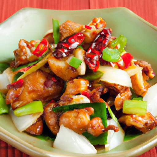 Chongqing Chicken ‌Delight:‌ A ​Pork-Free ‍Spicy Feast