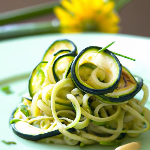 Zesty Zucchini Noodles with Ginger Garlic Flair Recipe
