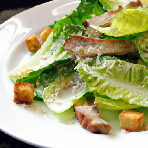 Elevate Lunch: The Perfect Caesar Salad with Grilled Chicken