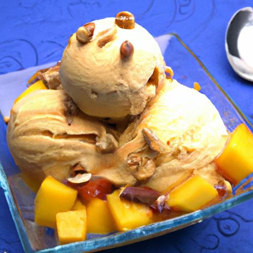 Propitious Mango Ice Cream: A Sweet Scoop of Fortune