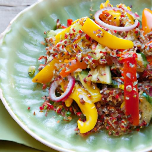 Colorful Quinoa Salad with Roasted ​Veggies: A Nutritious Delight