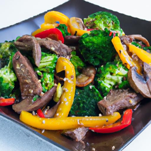 Sizzling Beef Stir-Fry: Vibrant Veggies in Every Bite