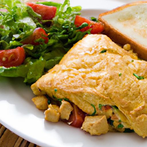 Wholesome Tofu Omelets: Dairy-Free Morning Delights