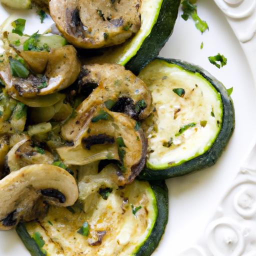 Savor the Perfect pan-Fried Zucchini and Mushrooms Recipe