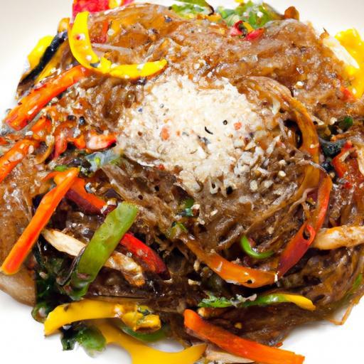 Japchae Unveiled: The Art and Taste of Korean Glass Noodles