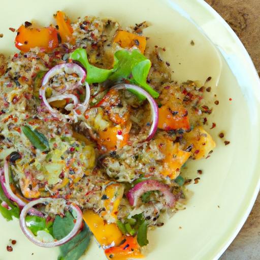 Colorful Quinoa Salad with Roasted Veggies: A Nutritious Delight