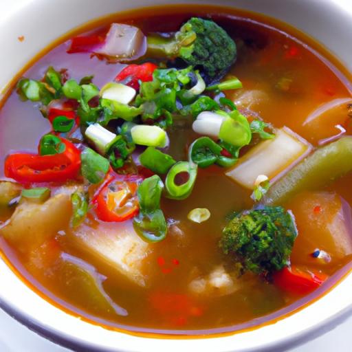 Savor the Zesty Harmony of Classic Hot and Sour Soup