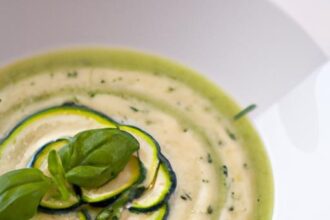 Fresh Twist: How Zucchini and Basil Soup Nourishes You