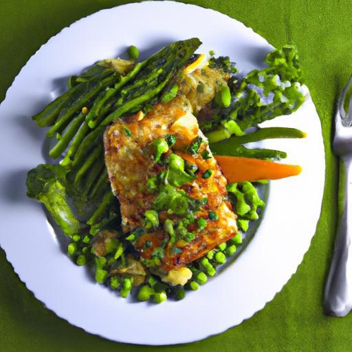 Savory Salmon & Veggies: A Nutritious Flavor Fusion