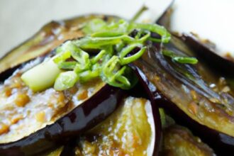 Savor the Flavor: Authentic Chinese Eggplant in Garlic Sauce