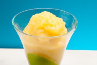 Zesty Delight: How to Make Refreshing Lemon Sorbet Easily