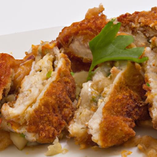 Crispy Chicken Parmesan Made with Gluten-Free Breadcrumbs