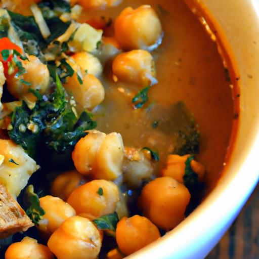 Hearty Harmony: Exploring the Magic of Chickpea & Kale Soup