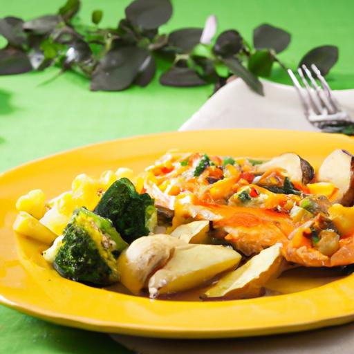 Savory Salmon & Veggies: A Nutritious Flavor Fusion