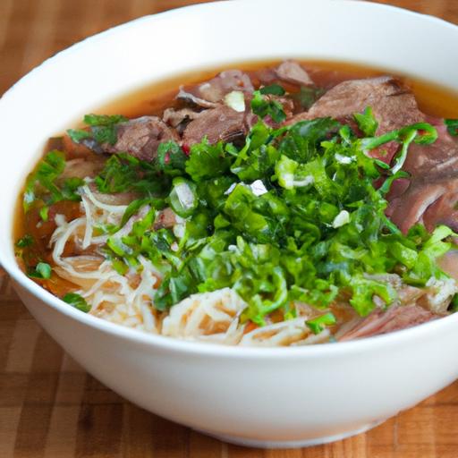 Savoring Beef Noodle Soup: A Hearty Bowl of Comfort and Flavor
