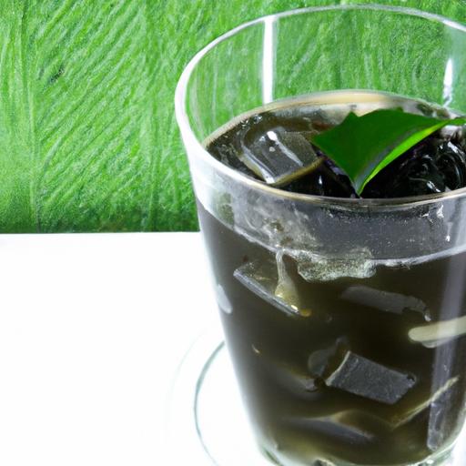 Refreshing Grass Jelly Drink: A Cool Sip of Tradition