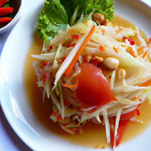 Som⁤ Tum⁣ Secrets: Exploring Thailand's Spicy​ Papaya Salad
