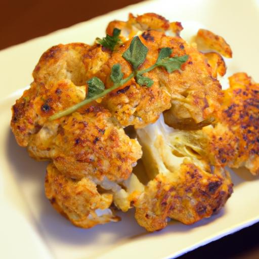 Crispy Parmesan Cauliflower Steaks: A Flavorful twist