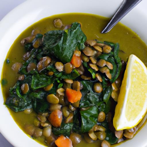 Hearty Spinach and Lentil Soup: Nutritious Comfort in a Bowl