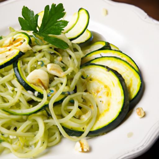 Zesty Zucchini Noodles with Ginger Garlic Twist Recipe