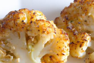 Crispy Parmesan Cauliflower Steaks: A Flavorful Twist