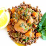Nutty Brown Butter Lentil & Sweet Potato Salad Delight