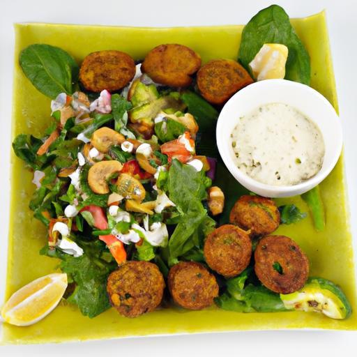 Falafel Salad: A Flavorful Twist on a Classic Middle Eastern Dish