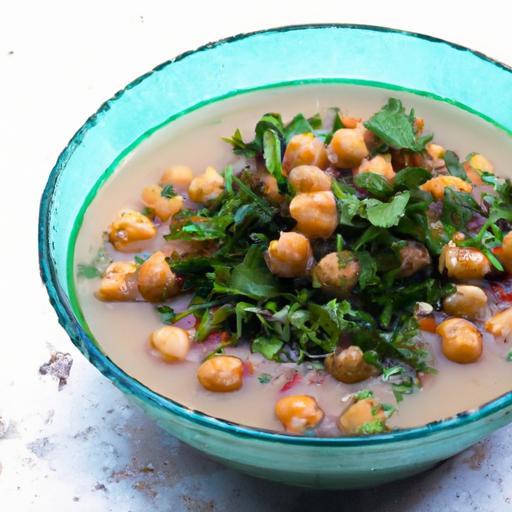Hearty Harmony: Exploring the Magic of Chickpea & Kale Soup