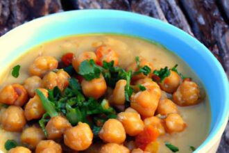 Hearty Chickpea Soup: A Nutritious Bowl of Comfort