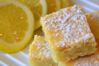 Zesty Vegan Lemon Bars: A Refreshing Citrus Delight Recipe