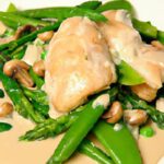 Crisp & Tender: The Art of Chicken with Snow Peas Delight