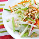 Fresh & Flavorful Rice Noodle Salad with Creamy Peanut Dressing